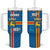 Aland's Autonomy Day Tumbler With Handle 103rd Anniversary