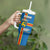 Aland's Autonomy Day Tumbler With Handle 103rd Anniversary