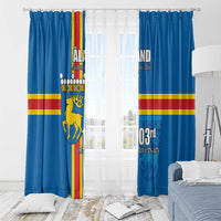 Aland's Autonomy Day Window Curtain 103rd Anniversary