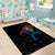 Aland Vikings Culture Area Rug Norse Mythology Raven Tattoo