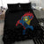 Aland Vikings Culture Bedding Set Norse Mythology Raven Tattoo