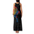 Aland Vikings Culture Family Matching Tank Maxi Dress and Hawaiian Shirt Norse Mythology Raven Tattoo