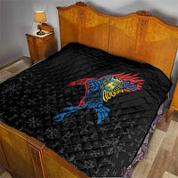 Aland Vikings Culture Quilt Norse Mythology Raven Tattoo