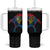 Aland Vikings Culture Tumbler With Handle Norse Mythology Raven Tattoo