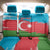 Personalized Azerbaijan Flag Style Back Car Seat Cover Azerbaijani Flag Day