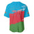 Personalized Azerbaijan Flag Style Baseball Jersey Azerbaijani Flag Day