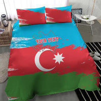 Personalized Azerbaijan Flag Style Bedding Set Azerbaijani Flag Day