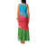 Personalized Azerbaijan Flag Style Family Matching Tank Maxi Dress and Hawaiian Shirt Azerbaijani Flag Day