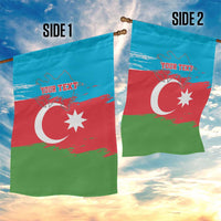Personalized Azerbaijan Flag Style Garden Flag Azerbaijani Flag Day
