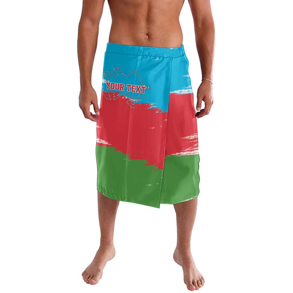 Personalized Azerbaijan Flag Style Lavalava Azerbaijani Flag Day