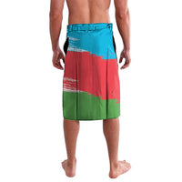 Personalized Azerbaijan Flag Style Lavalava Azerbaijani Flag Day