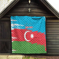 Personalized Azerbaijan Flag Style Quilt Azerbaijani Flag Day