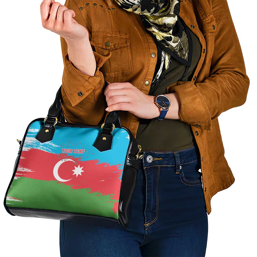 Personalized Azerbaijan Flag Style Shoulder Handbag Azerbaijani Flag Day