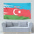 Personalized Azerbaijan Flag Style Tapestry Azerbaijani Flag Day