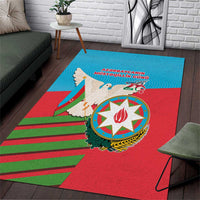 Azerbaijan Independence Day Area Rug Mustəqillik Gunu