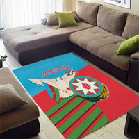 Azerbaijan Independence Day Area Rug Mustəqillik Gunu
