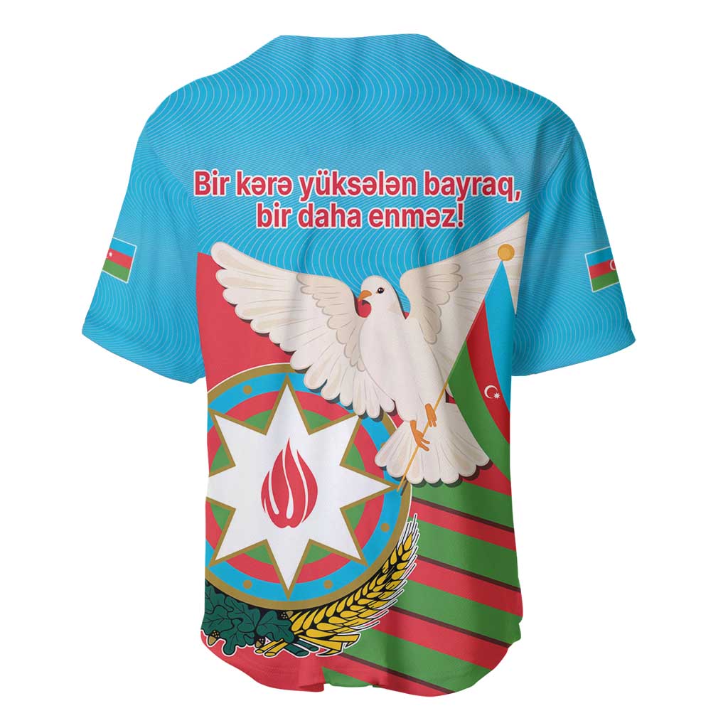 Azerbaijan Independence Day Baseball Jersey Mustəqillik Gunu