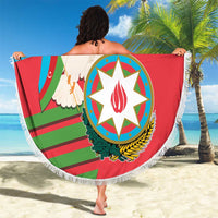 Azerbaijan Independence Day Beach Blanket Mustəqillik Gunu
