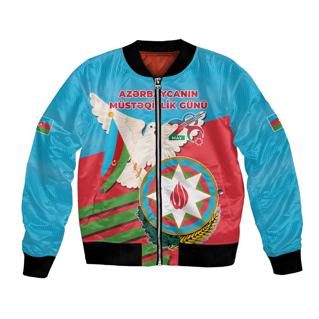Azerbaijan Independence Day Bomber Jacket Mustəqillik Gunu
