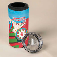 Azerbaijan Independence Day 4 in 1 Can Cooler Tumbler Mustəqillik Gunu