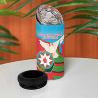 Azerbaijan Independence Day 4 in 1 Can Cooler Tumbler Mustəqillik Gunu