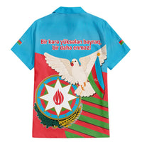 Azerbaijan Independence Day Family Matching Mermaid Dress and Hawaiian Shirt Mustəqillik Gunu