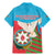 Azerbaijan Independence Day Family Matching Mermaid Dress and Hawaiian Shirt Mustəqillik Gunu