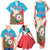 Azerbaijan Independence Day Family Matching Tank Maxi Dress and Hawaiian Shirt Mustəqillik Gunu
