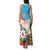 Azerbaijan Independence Day Family Matching Tank Maxi Dress and Hawaiian Shirt Mustəqillik Gunu