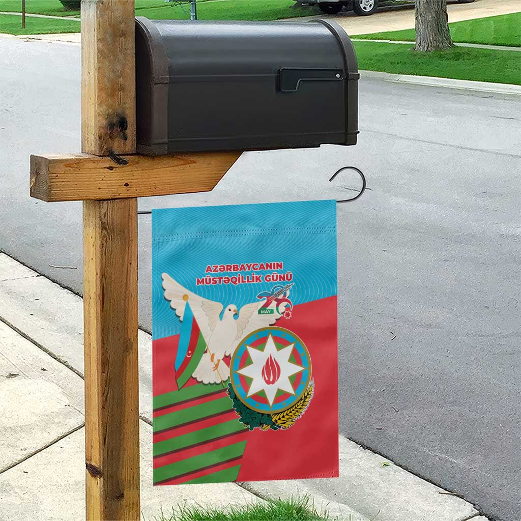 Azerbaijan Independence Day Garden Flag Mustəqillik Gunu
