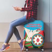 Azerbaijan Independence Day Luggage Cover Mustəqillik Gunu