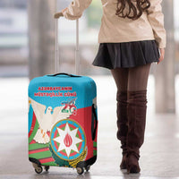 Azerbaijan Independence Day Luggage Cover Mustəqillik Gunu