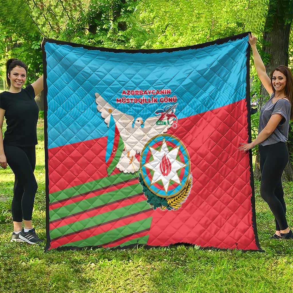 Azerbaijan Independence Day Quilt Mustəqillik Gunu