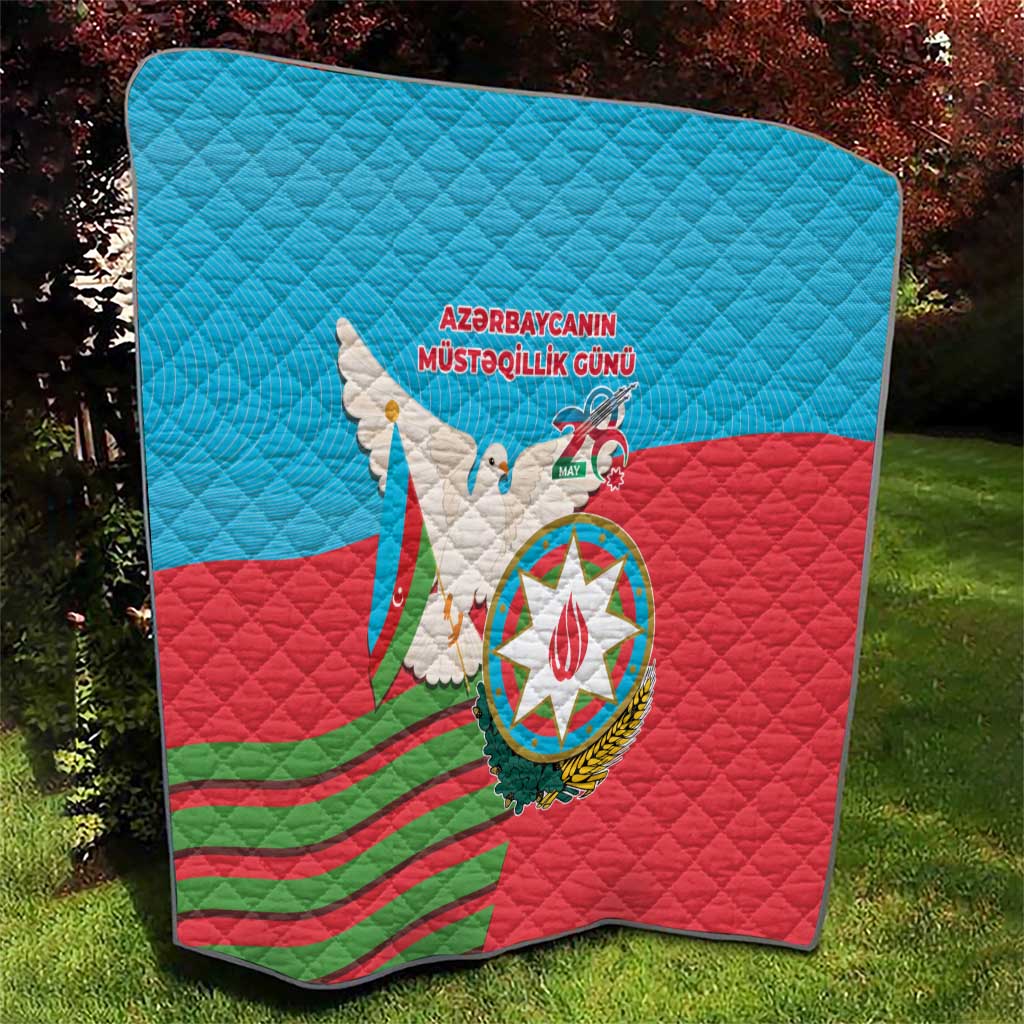 Azerbaijan Independence Day Quilt Mustəqillik Gunu