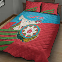 Azerbaijan Independence Day Quilt Bed Set Mustəqillik Gunu