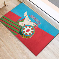 Azerbaijan Independence Day Rubber Doormat Mustəqillik Gunu