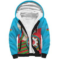 Azerbaijan Independence Day Sherpa Hoodie Mustəqillik Gunu