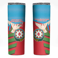 Azerbaijan Independence Day Skinny Tumbler Mustəqillik Gunu