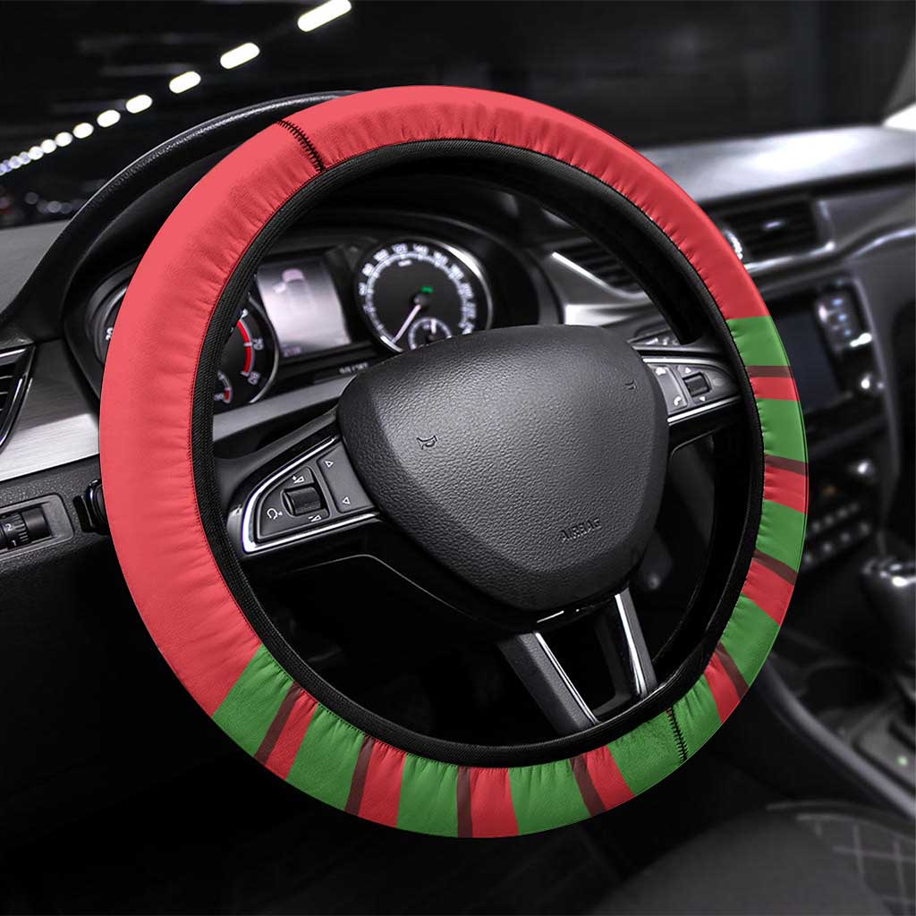 Azerbaijan Independence Day Steering Wheel Cover Mustəqillik Gunu
