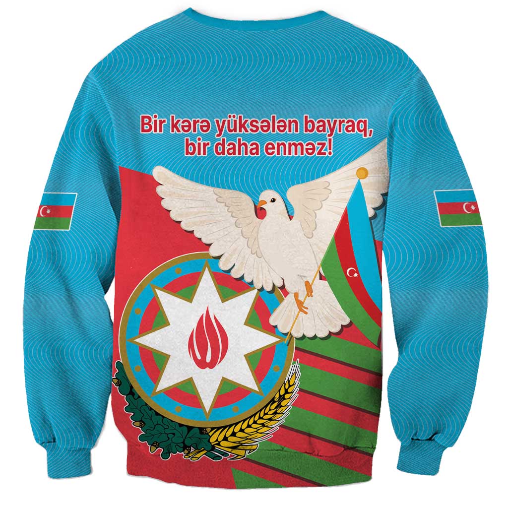 Azerbaijan Independence Day Sweatshirt Mustəqillik Gunu