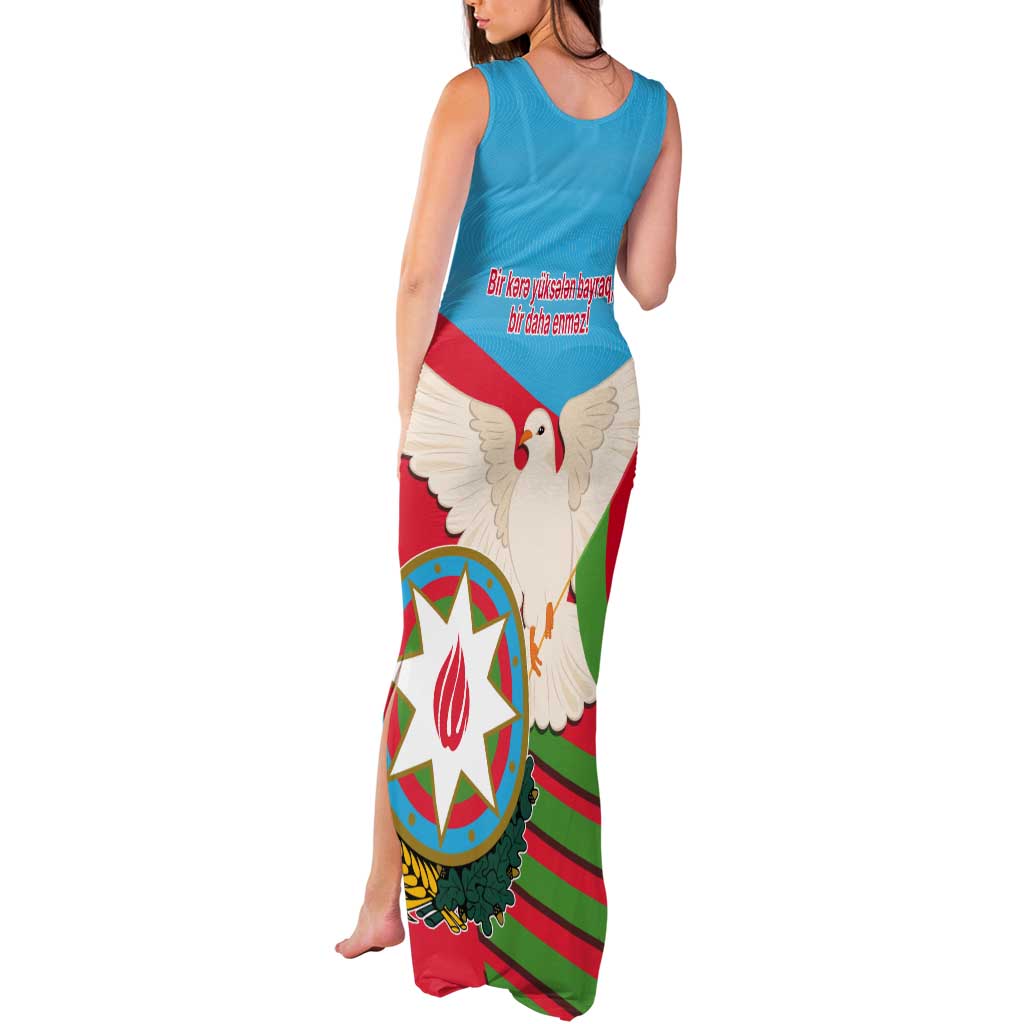 Azerbaijan Independence Day Tank Maxi Dress Mustəqillik Gunu