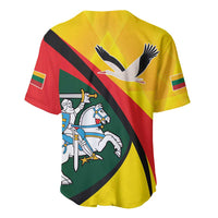 Lithuania Coat of Arms Baseball Jersey Vytis and Gandras