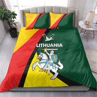 Lithuania Coat of Arms Bedding Set Vytis and Gandras
