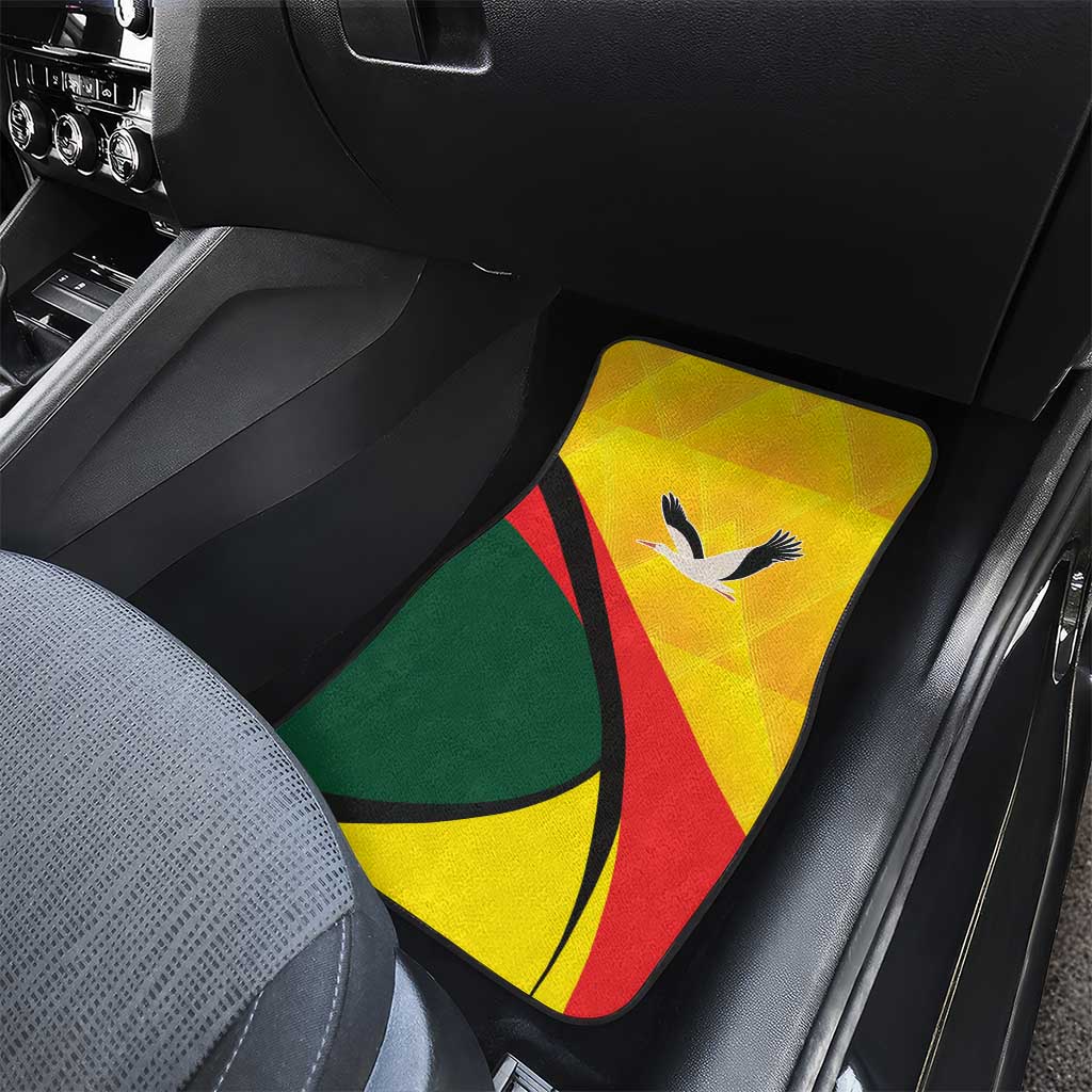 Lithuania Coat of Arms Car Mats Vytis and Gandras