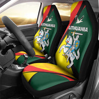 Lithuania Coat of Arms Car Seat Cover Vytis and Gandras