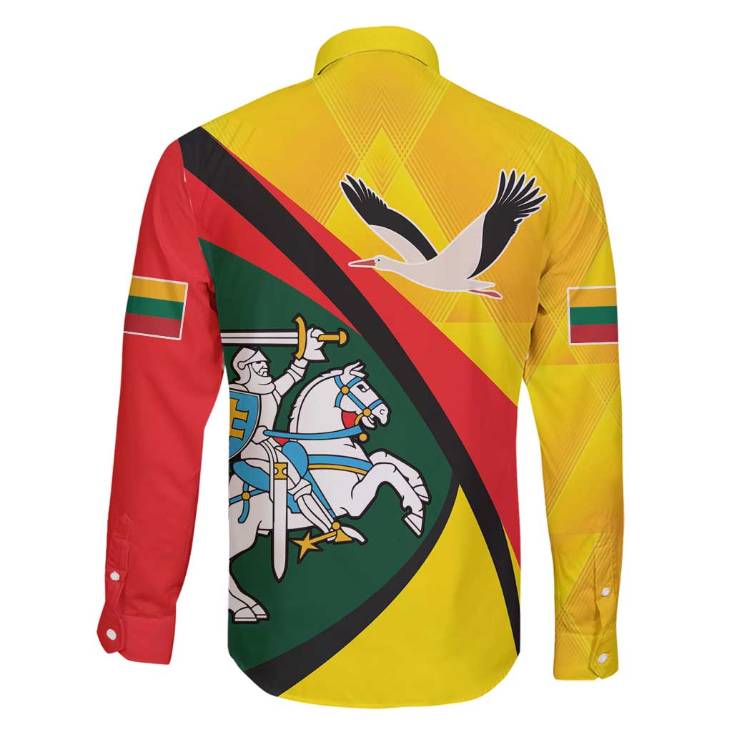 Lithuania Coat of Arms Family Matching Puletasi and Hawaiian Shirt Vytis and Gandras