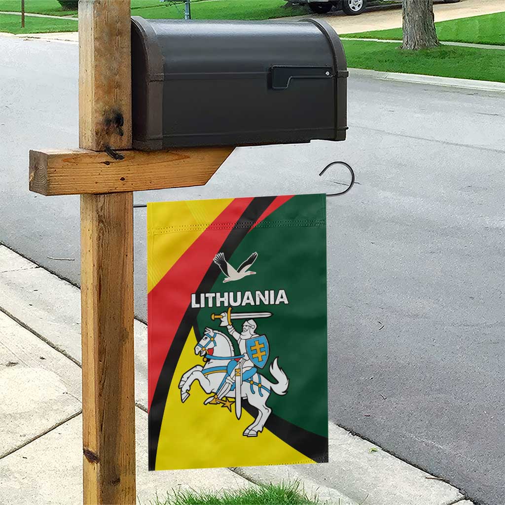 Lithuania Coat of Arms Garden Flag Vytis and Gandras