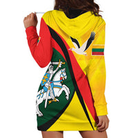 Lithuania Coat of Arms Hoodie Dress Vytis and Gandras