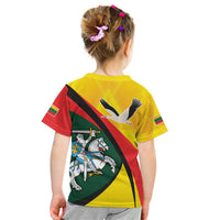 Lithuania Coat of Arms Kid T Shirt Vytis and Gandras