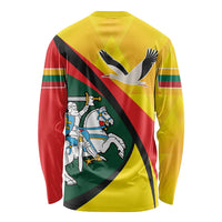 Lithuania Coat of Arms Long Sleeve Shirt Vytis and Gandras